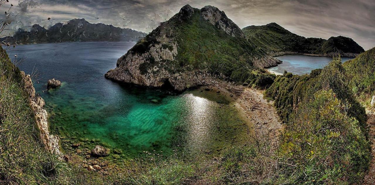 Villa Danai Agios Georgios Pagon Bagian luar foto